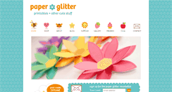 Desktop Screenshot of paperglitter.com